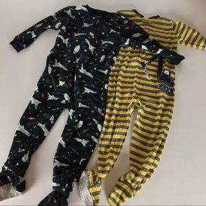Pj onesie lot 3t footsie